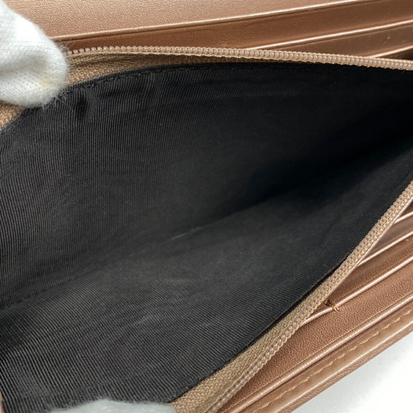 Gucci Guccisima Bifold Long Wallet Lovely Heart Shima Metallic Pink - Picture 6 of 7